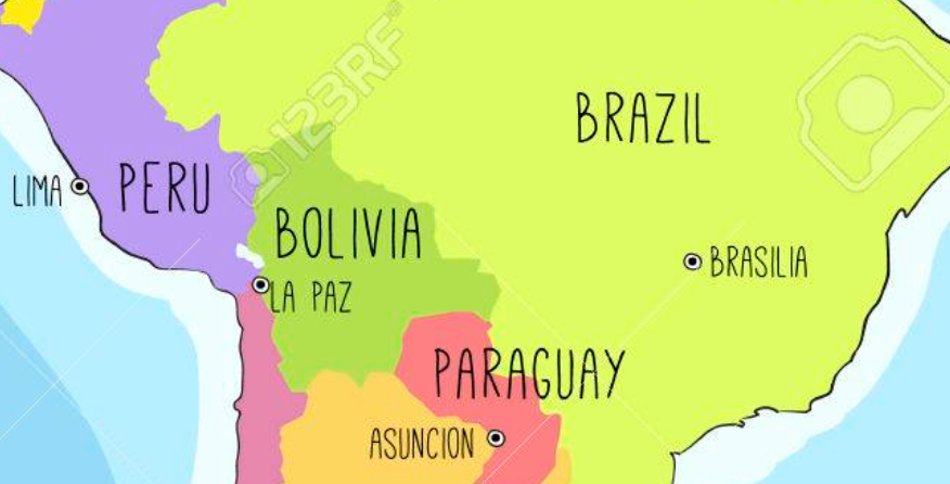 BRAZIL TO PARAGUAY TO PERU TO BOLIVIA..